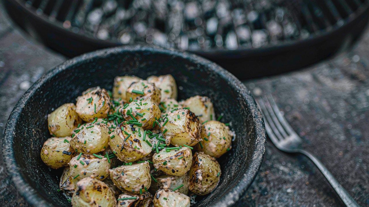 Grillet potetsalat